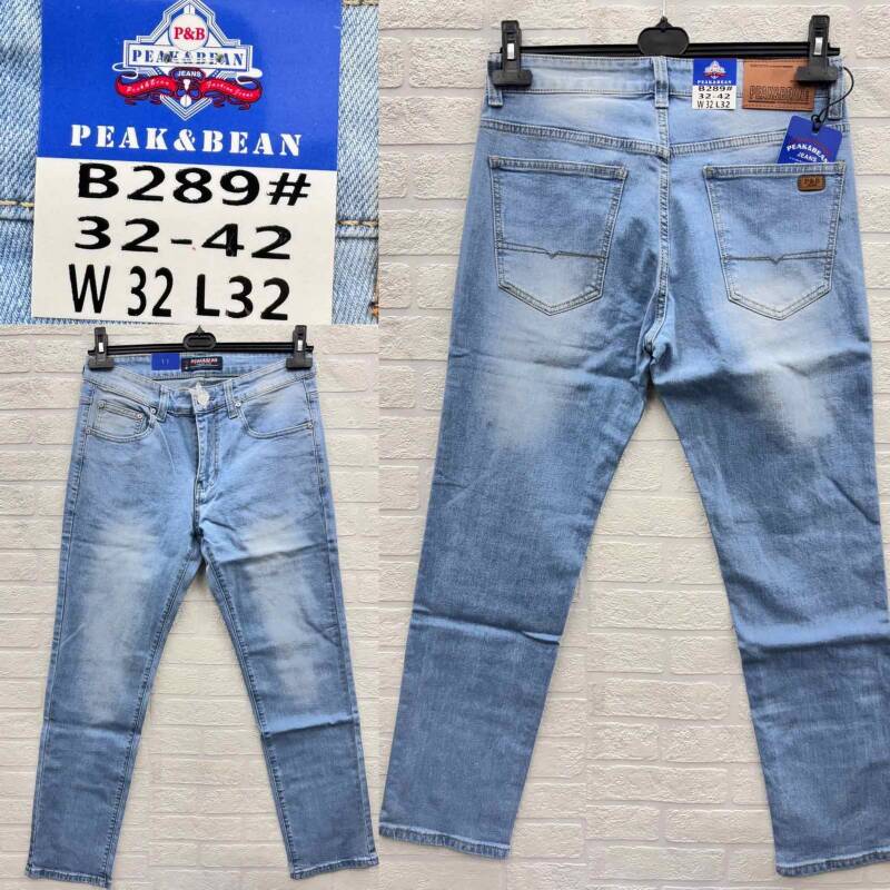 Spodnie jeansy meskie Roz 32-42, 1 Kolor Paczka 10 szt
